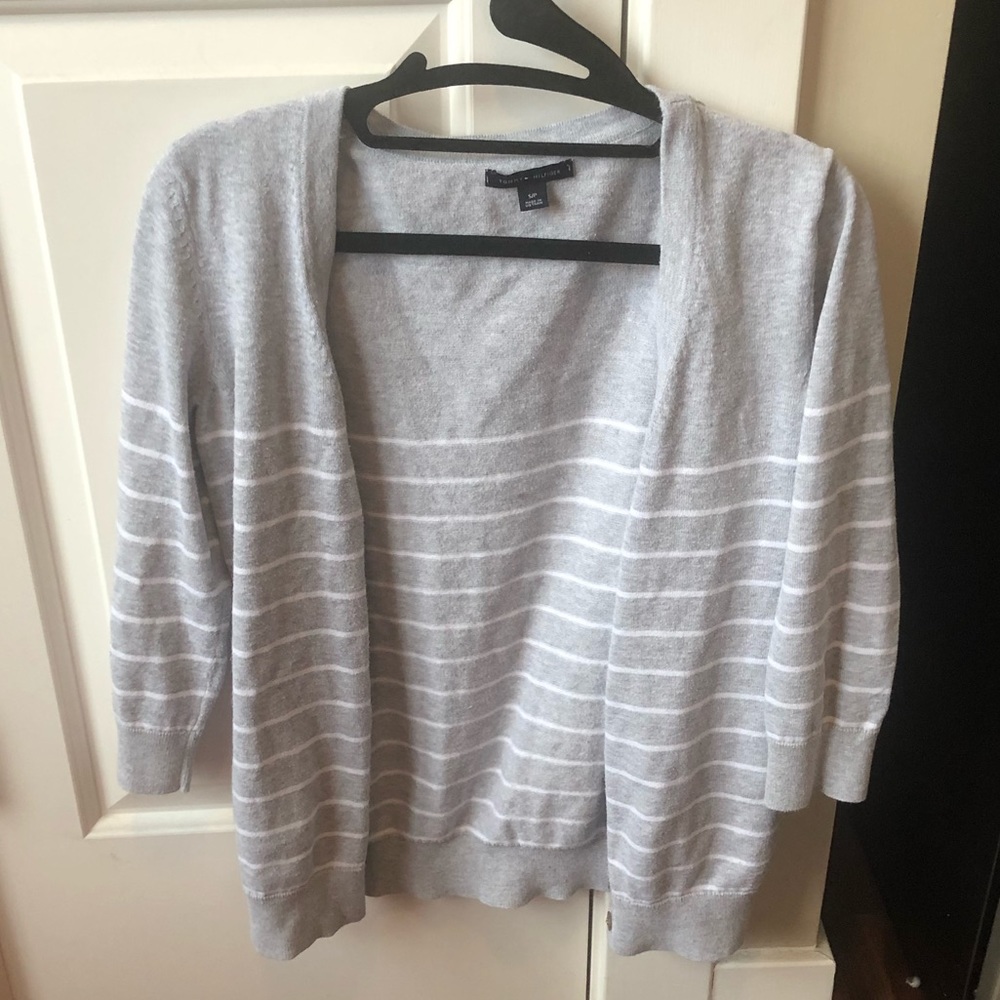 Striped cardigan